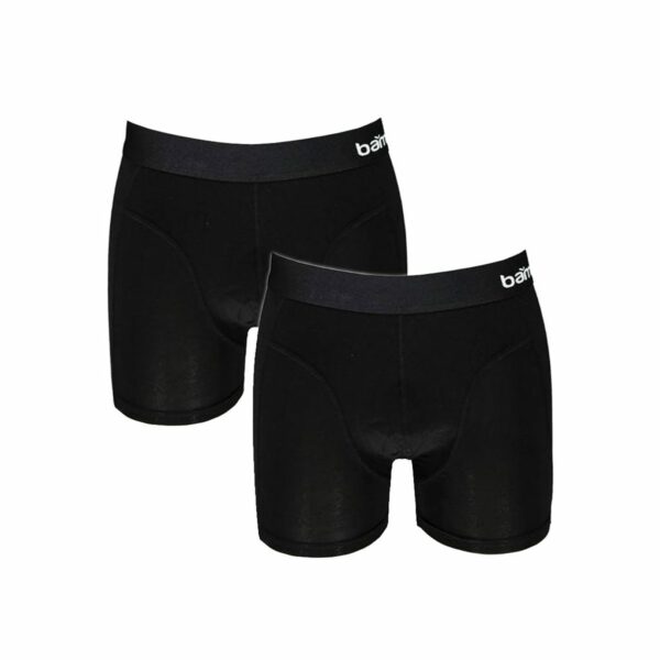 Bamboe boxershorts – 2pack – zwart