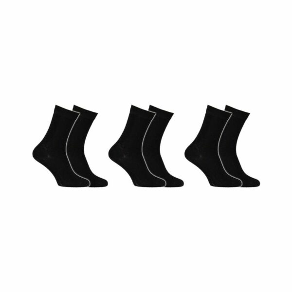 Bamboe sokken – 3 paar – zwart