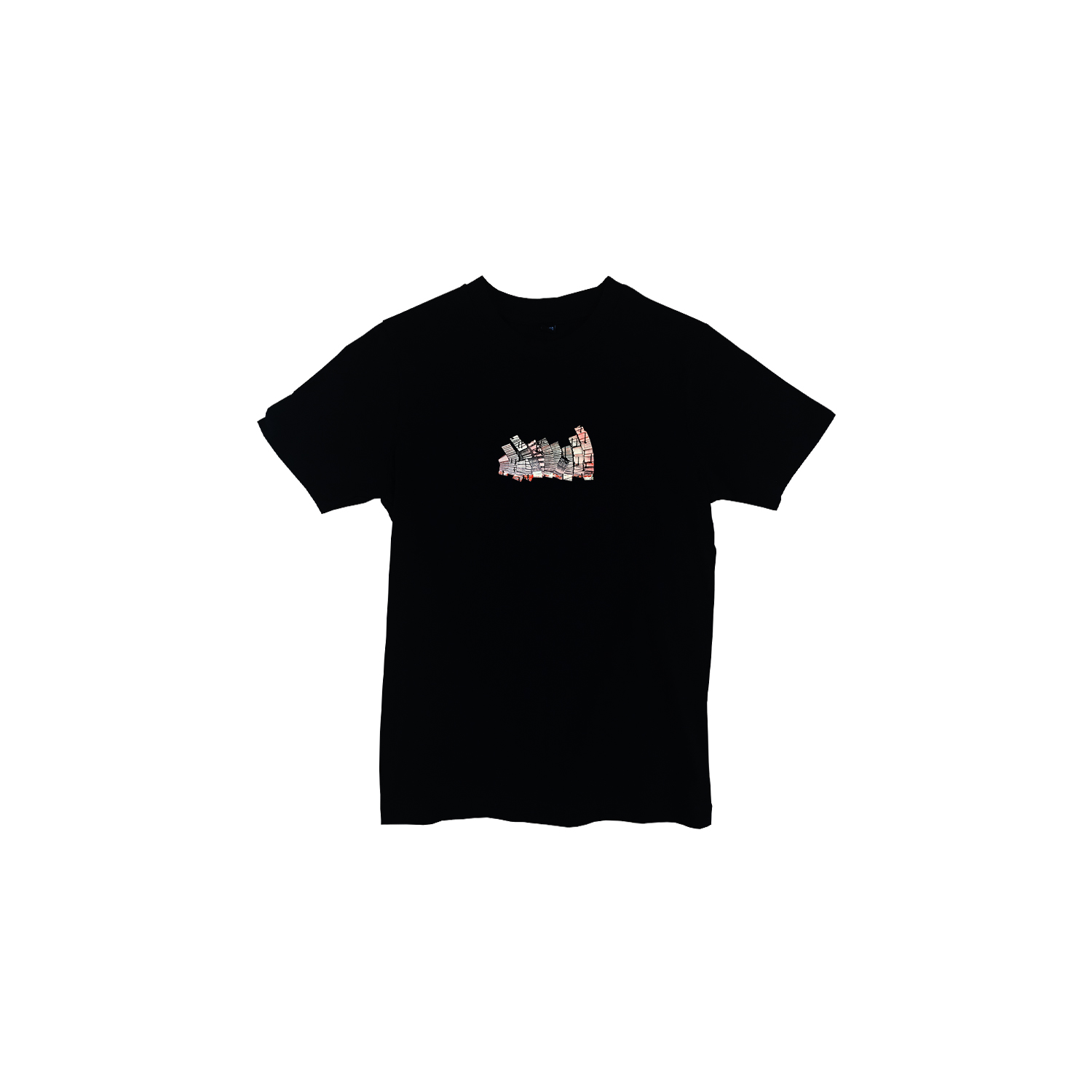 Kids T-shirt - zwart - voor - INCLUSIEF-EXCLUSIEF-FLEXIBEL by Ron Vogels - ONE AND ONE MAKES TWO
