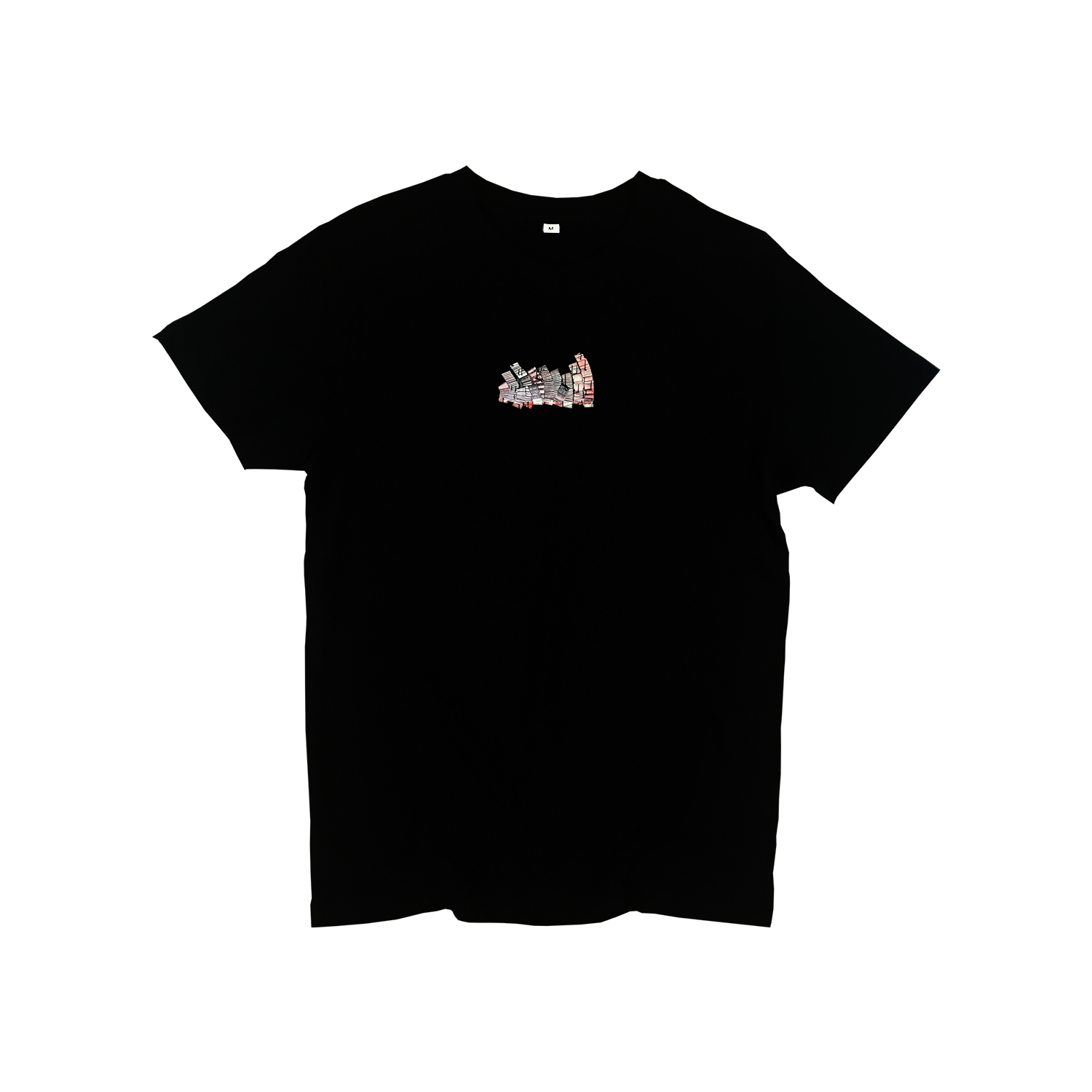 T-shirt - INCLUSIEF-EXCLUSIEF-FLEXIBEL by Ron Vogels – zwart