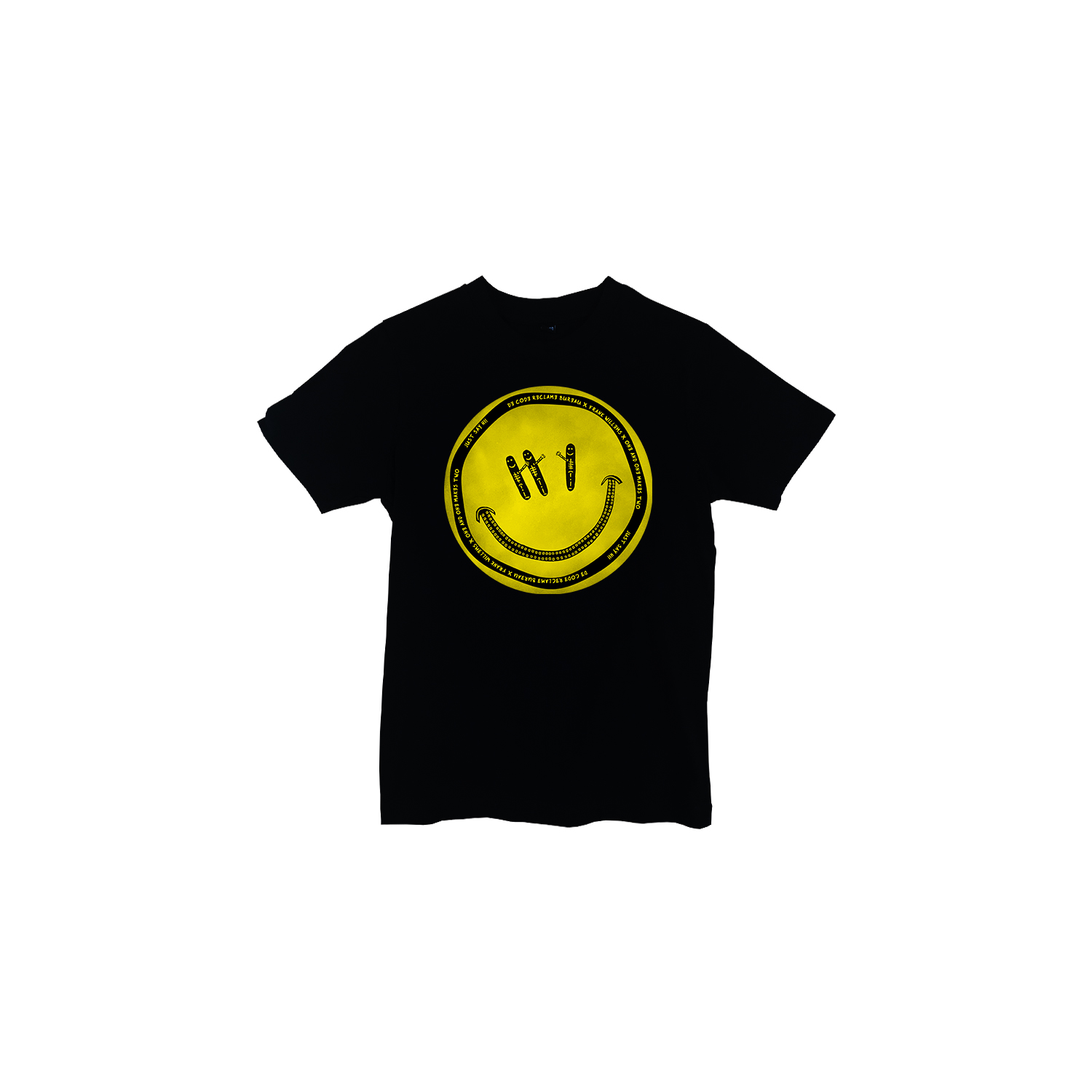 Kids T-shirt - JUST SAY HI! by De Code Reclamebureau x Frank Willems – zwart